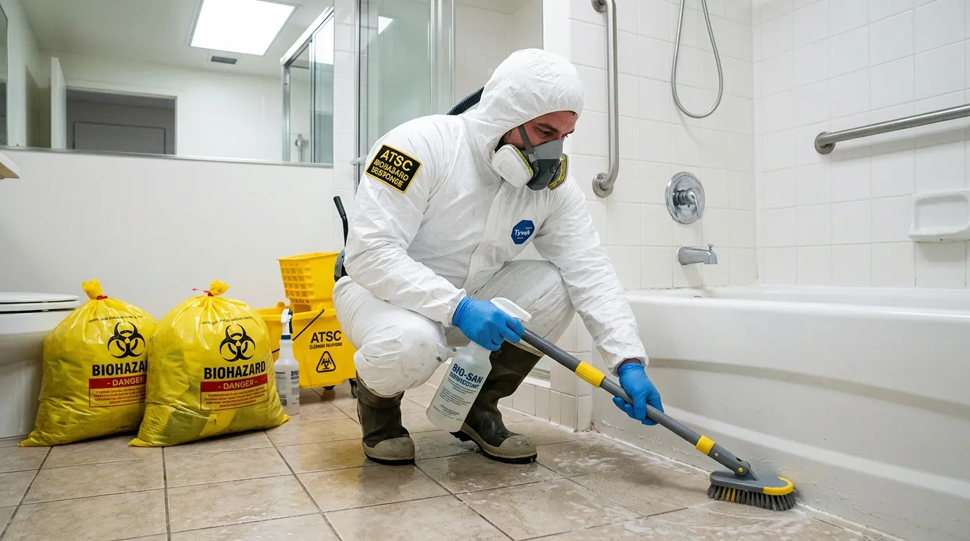 Decontamination equipment deployed for Blood Cleanup in San Ramon